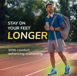 Scholl GelActiv SPORT Trainer Insoles for Men Large UK7 -12 EU40-46.5 (EU PACK)