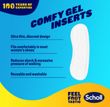 Scholl Party Feet Invisible Gel Heel Protection Shields