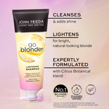 John Frieda Go Blonder Lightening Shampoo for Bright, Natural Blonde Hair 250ml