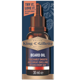 King C Gillette Beard Oil 30ml- with Argan Oil Condition and Soften