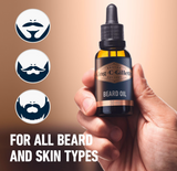 King C Gillette Beard Oil 30ml- with Argan Oil Condition and Soften