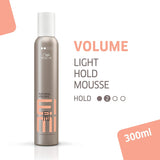 Wella Professionals EIMI Natural Volume Light Hold Hair Styling Mousse 500ml