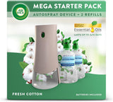 Air Wick Aerosol-Free Automatic Spray Starter Pack with 2 Refills - Fresh Cotton