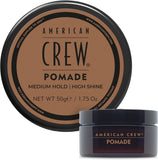 American Crew Medium Hold Pomade 50g – Versatile Styling Gel with Moderate Shine and Control