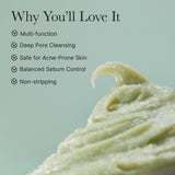 Arencia Fresh Green Rice Mochi Cleanser 120g | Gentle Exfoliating Face Wash | Korean Skincare