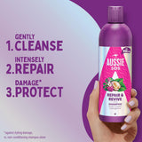Aussie SOS Repair & Revive Shampoo 500ml - For Dry & Damaged Hair - Vegan