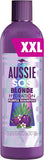 Aussie SOS Blonde Hydration Purple Shampoo Toning For Blonde Hair 490ml