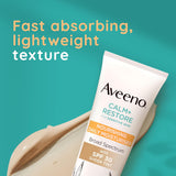 Aveeno Calm + Restore Nourishing Daily Moisturiser SPF 30 50ml For Sensitive Skin-Normal To Dry Skin