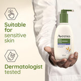 Aveeno Daily Moisturising Lotion Calming Relief 300ml Calms Normal to Dry Skin.