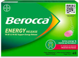 Berocca Energy Release Mixed Berries Effervescent Tablets – 45 Pack