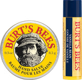 Burt’s Bees Vanilla Lip Balm 4.25g and Hand Salve 8.5g Cracker Gift Set