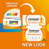 Centrum Performance Multivitamin Tablets for Men and Women - 60 Tablets