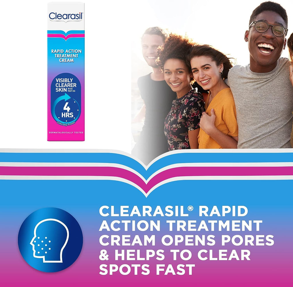 Clearasil Ultra Rapid Action Exfoliating Treatment Cream 15ml