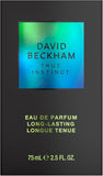 David Beckham True Instinct Eau De Parfum 75ml | Bold & Modern Fragrance for Men | Authentic EDP