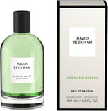 David Beckham Aromatic Greens Eau De Parfum 100ml | Fresh Herbal Woody Scent for Men