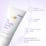 Dove Whole Body Deo Cream 75ml - 3 PACK