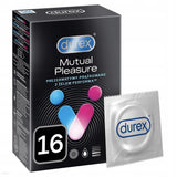 Durex MUTUAL PLEASURE Climax Condoms - Pack of 16