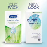 Durex Naturals Thin Condoms with Lube Designed For Her - 10 Pack