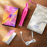 Durex Vibe & Tease 2-in-1 Vibrator with Teaser Tip - Water Resistant USB Charger