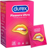 Durex Pleasure Ultra Textured Condoms - 16 Pack
