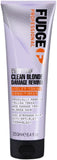 Fudge Everyday Clean Blonde Damage Rewind Violet Toning Conditioner 250ml Purple Anti Brass
