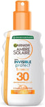 Garnier Ambre Solaire Invisible Protect BRONZE Sun Protection Spray SPF 30 200ml