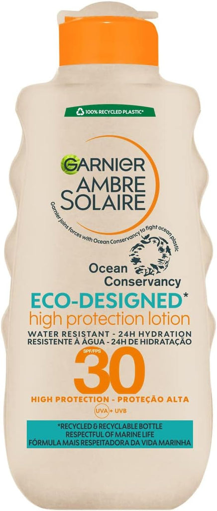 Garnier Ambre Solaire Eco-Designed Sun Protection Lotion SPF 30 - 200ml