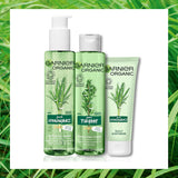 Garnier Organic Essentials Face Care & Cleanse Routine Set Lemongrass Wash, Tone