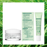 Garnier Organic Lavandin Gift Set Day Cream, Smooth Glow Facial Oil, Eye Cream