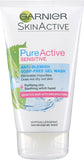 Garnier Skin Pure Active Anti-Blemish Gentle Gel Face Wash 150ml