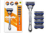 Gillette Fusion 5 Mens Manual Shaving Razor - Razor Handle (Various Pack Sizes)