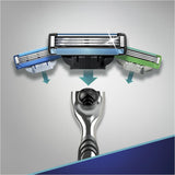 Gillette Mach 3 Turbo Razor with 1 Replacement Blade