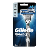 Gillette Mach 3 Turbo Razor with 1 Replacement Blade