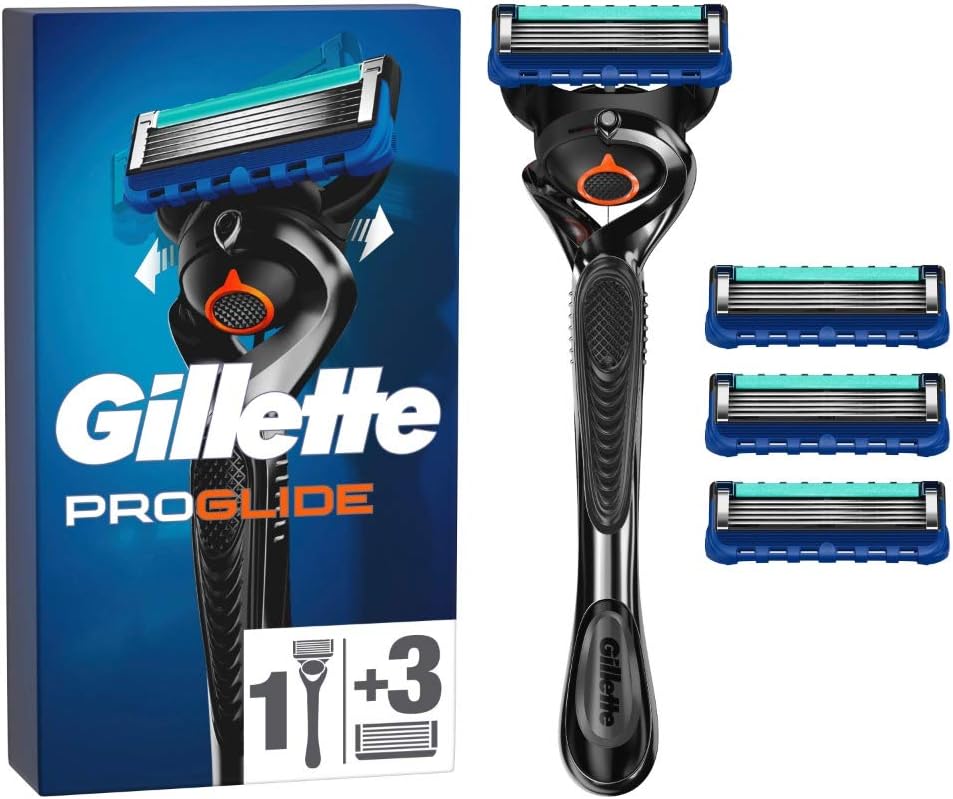 Gillette Fusion 5 ProGlide Starter Pack with Razor and 4 Replacement Blades