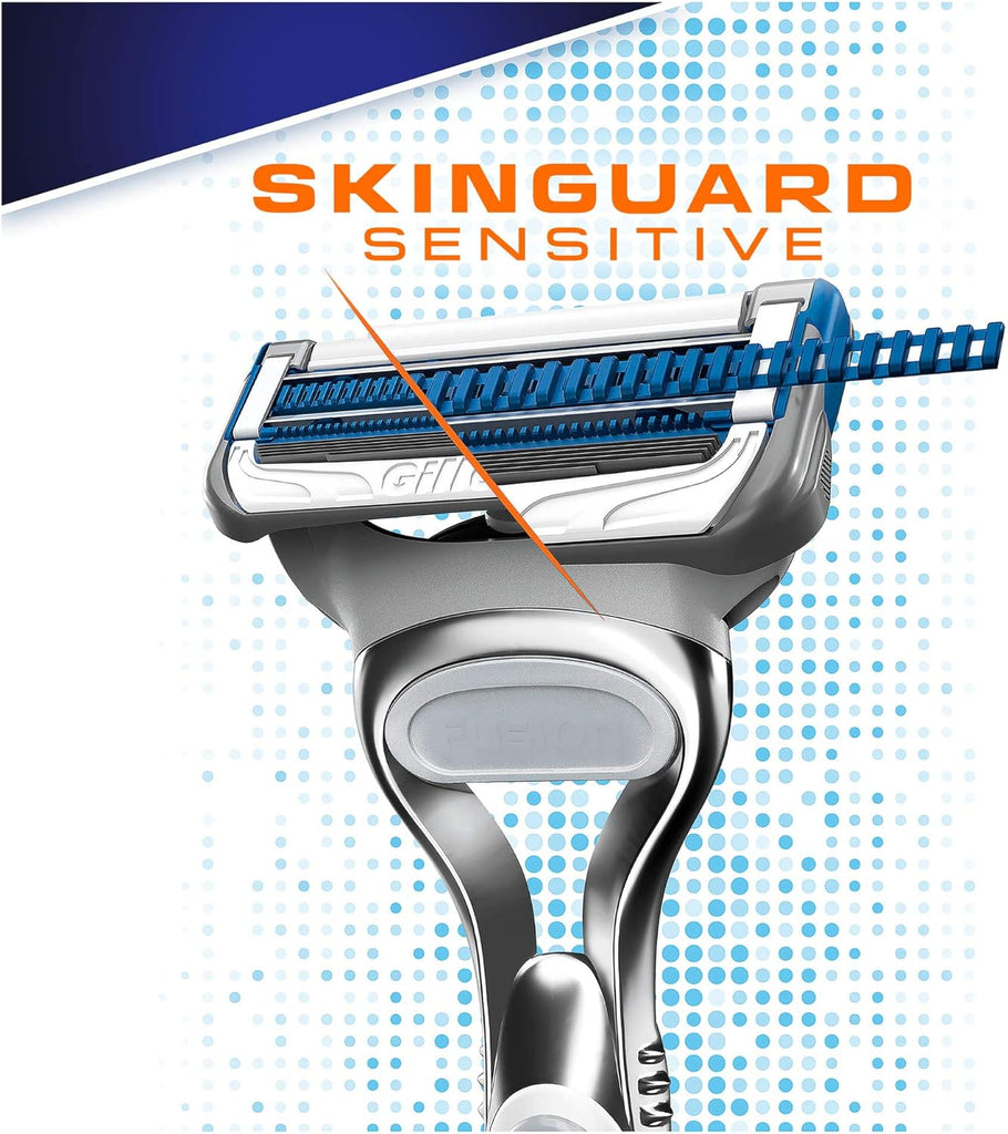 Gillette SKINGUARD Sensitive Shaving Razor for Men with 2 Blades