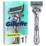 Gillette SKINGUARD Sensitive POWER Shaving Razor for Men with 1 Blades