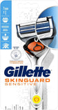 Gillette SKINGUARD Sensitive POWER Shaving Razor for Men with 1 Blades
