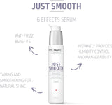 Goldwell Dualsenses Just Smooth 6 Effects Serum 100ml – Anti-Frizz Leave-In Serum for Unruly, Frizzy Hair with Kukui Nut Oil & Humidity Control