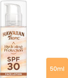 Hawaiian Tropic Silk Hydration Face Sun Lotion SPF 30 50ml Facial Sunscreen Cream