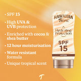 Hawaiian Tropic Protect & Hydrate Protective Sun Lotion SPF 15 180ml