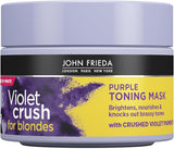 John Frieda Violet Crush Intensive Mask 250ml - Knocks Out Brassiness