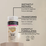 John Frieda Blonde+ Repair System Pre-Shampoo Treatment 100ml-Step 1 Bond Repair