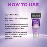 John Frieda Secret Agent Touch-Up Crème 100ml - Smooths Frizz & Flyaways