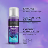 2 Pack-John Frieda Frizz Ease Dream Curls Air Dry Waves Styling Foam 150ml