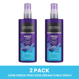 2 Pack John Frieda Frizz Ease Dream Curls Daily Styling Spray 200ml