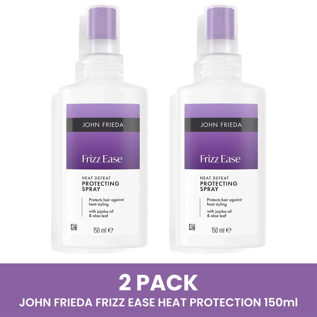 2 Pack John Frieda Frizz Ease Heat Defeat Protecting Spray 150ml