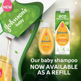 3 PACK - Johnson's Baby Shampoo Eco Refill Pack - 1000ml