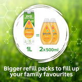 3 PACK - Johnson's Baby Shampoo Eco Refill Pack - 1000ml