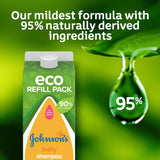 3 PACK - Johnson's Baby Shampoo Eco Refill Pack - 1000ml