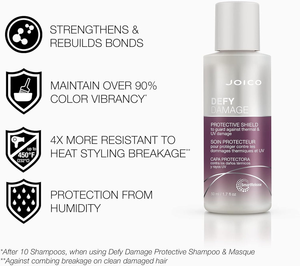 Joico Defy Damage Protective Shield - Thermal and UV Protection (VARIOUS SIZES)